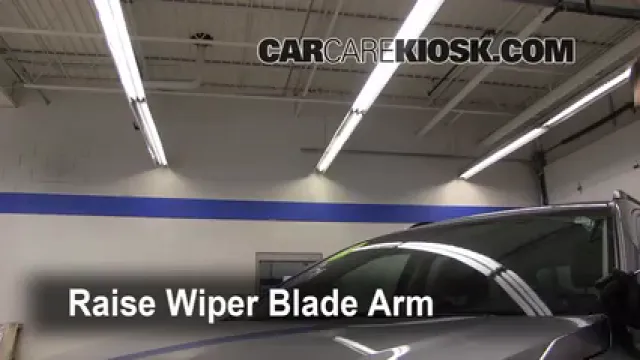 2009 Mazda CX-9 Touring 3.7L V6 Escobillas de limpiaparabrisas delantero Cambiar escobillas de limpiaparabrisas